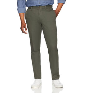 NWT! Classic Mens Briof Flat Front Chino Pant